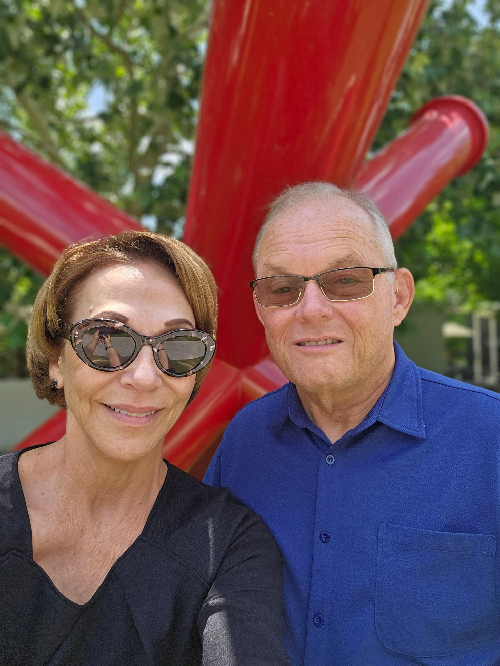 From left, Liz and Lance McNeel. (Photo by: Liz McNeel)