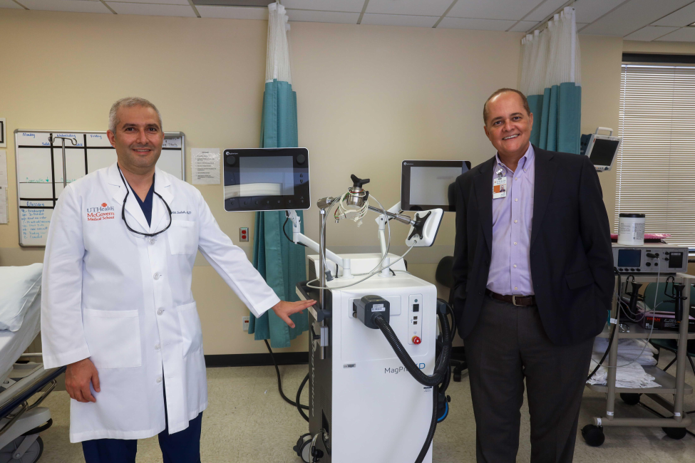 Photo of Jair Soares, MD, PhD, and Salih Selek, MD Photo of Jair Soares, MD, PhD, and Salih Selek, MD