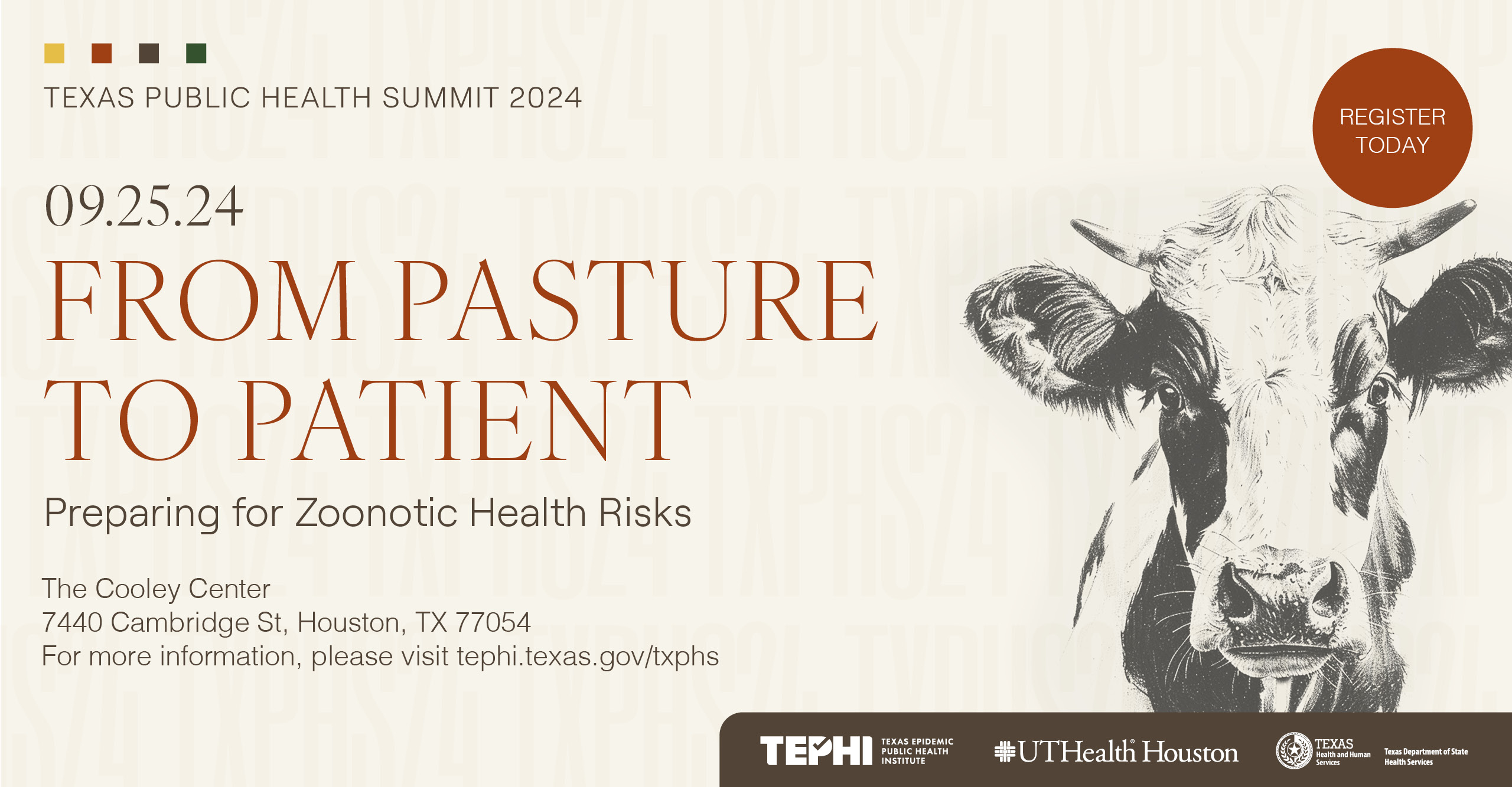 TXPHS 2024 From Pasture To Patient
