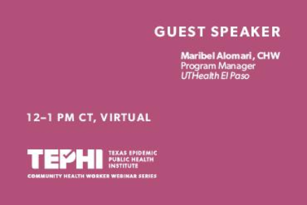 Community Health Worker Webinar Series | Social Isolation