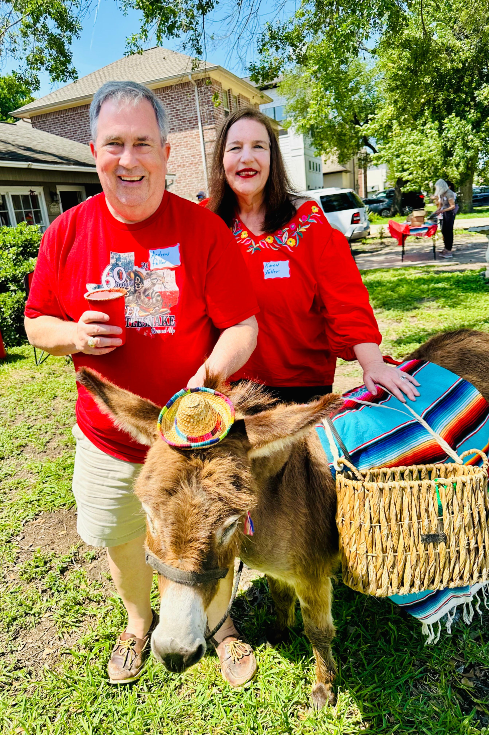 Karen started treatment at the end of February 2025, and soon, started to feel like herself again. “I threw a Cinco de Mayo party to celebrate,” said Karen. (Photo by Karen Vine Fuller)